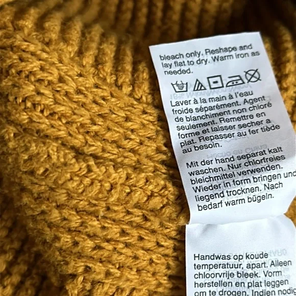 Madewell Highbury Sweater Tank Mustard Sleeveless Knit Top - Picture 7 of 7